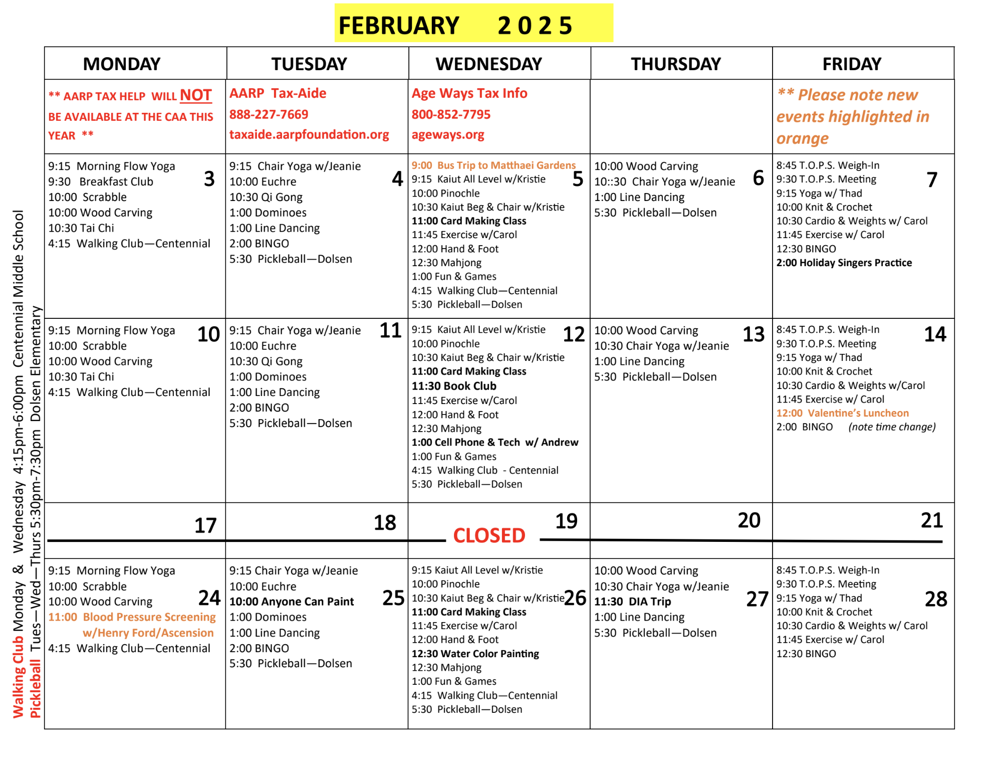 February 2025